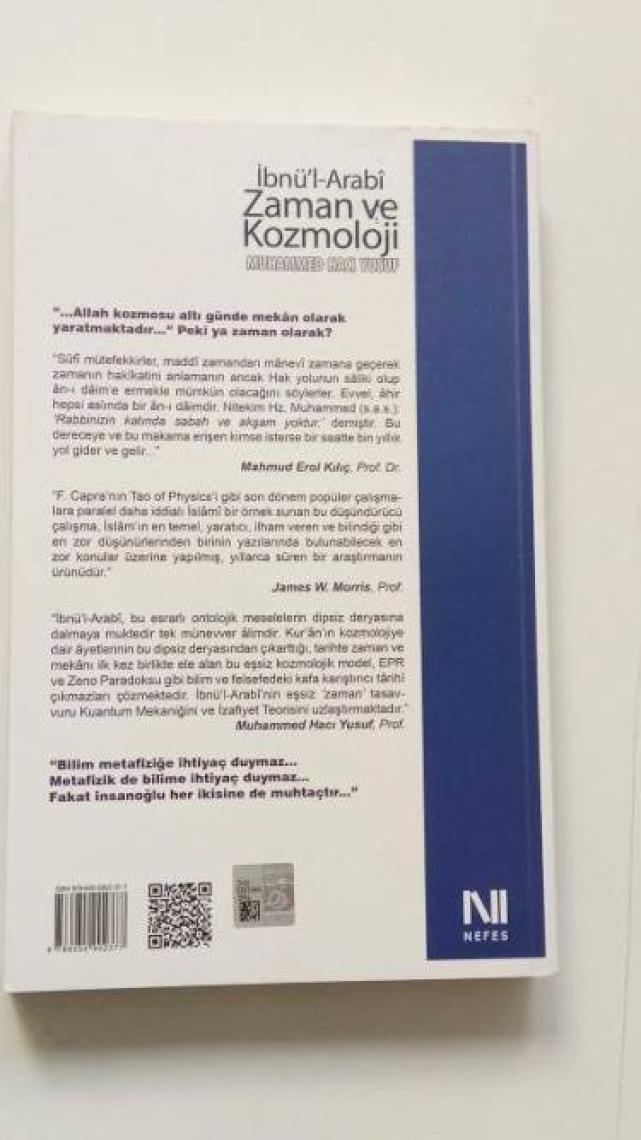 İbnü'l-Arabi Zaman ve Kozmoloji - Muhammed Hacı Yusuf