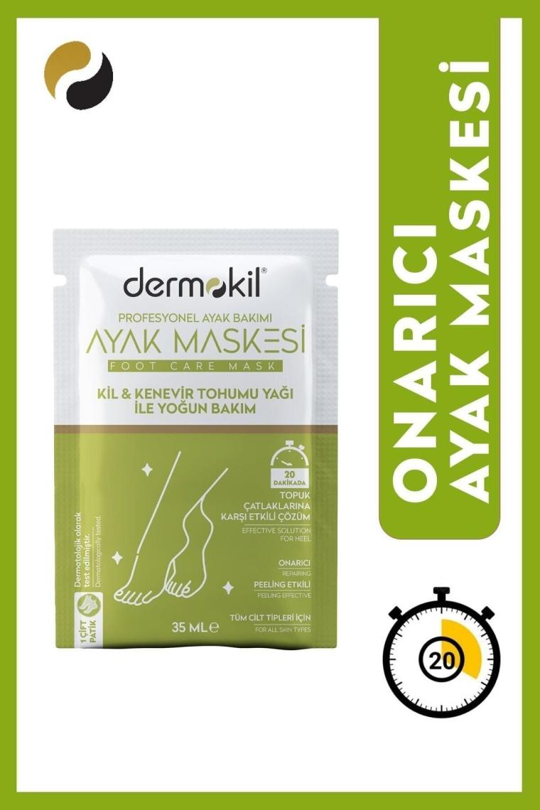 Kil & Kenevir Yağlı Ayak Maskesi 35 Ml
