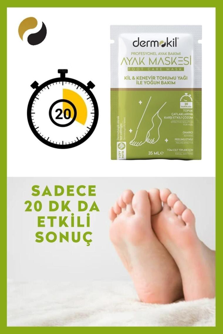Kil & Kenevir Yağlı Ayak Maskesi 35 Ml