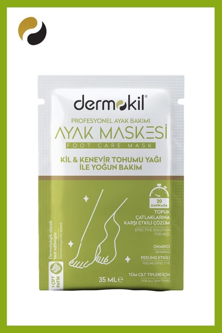 Kil & Kenevir Yağlı Ayak Maskesi 35 Ml