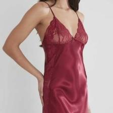 Pierre Cardin  Saten Dantelli Gecelik  - 624