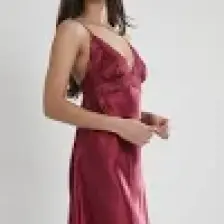 Pierre Cardin  Saten Dantelli Gecelik  - 624