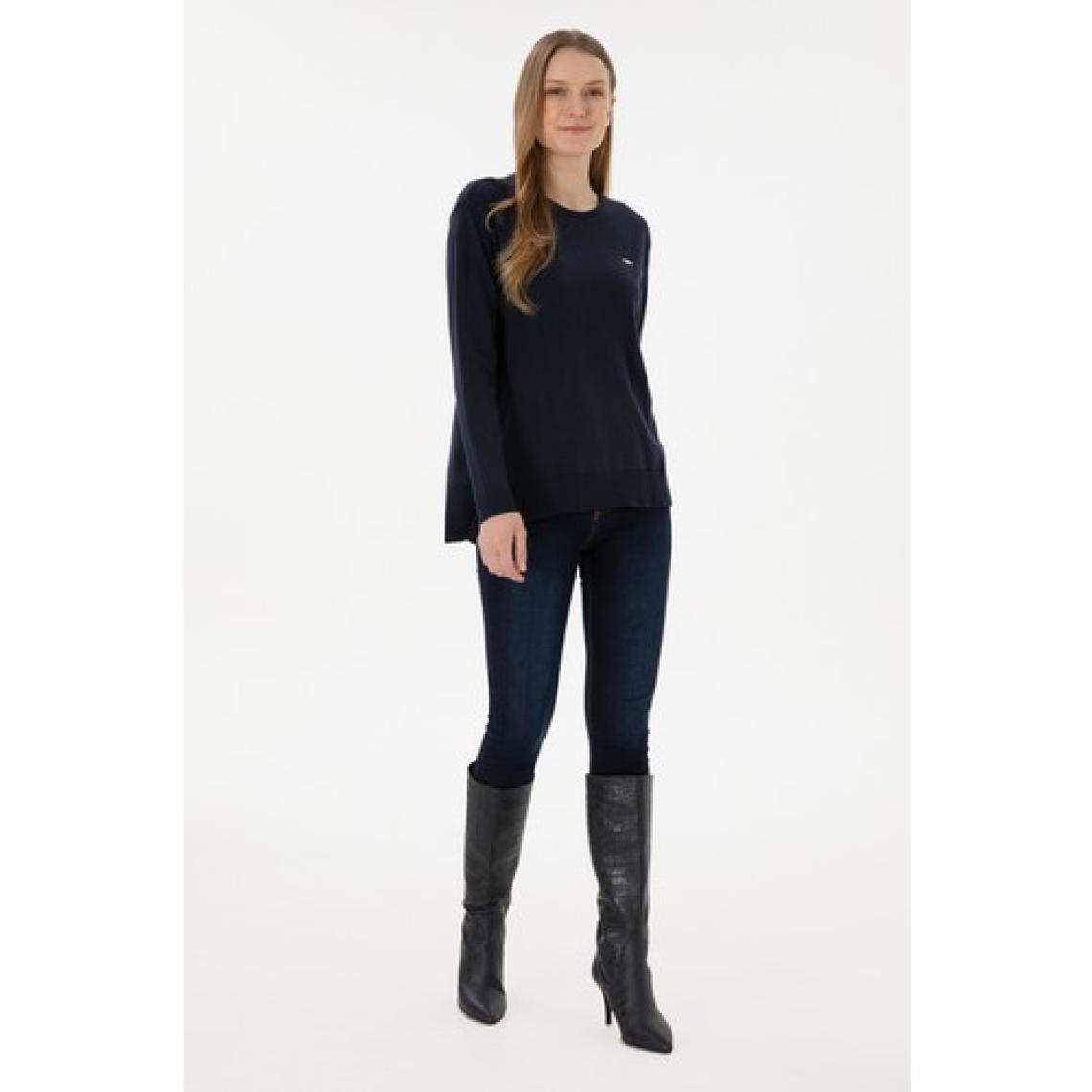 U.S. Polo Assn. Kadın Lacivert Kazak /Triko 50293510-VR033