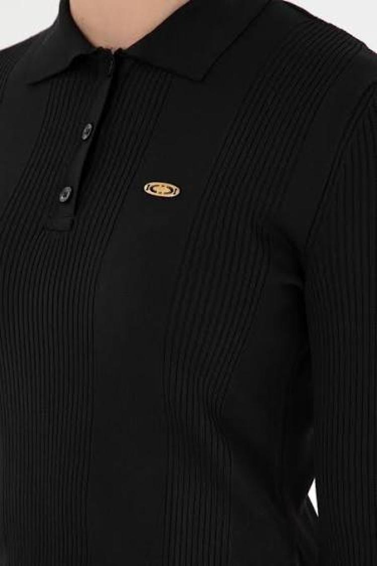 U.S. Polo Assn. Kadın Siyah Kazak /triko 50297087-VR046