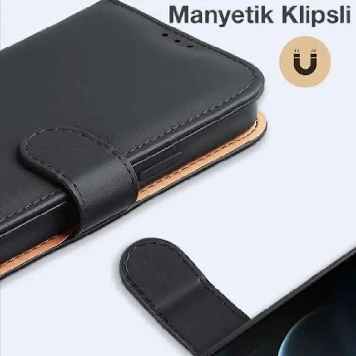 ally mobile Dux Ducis iPhone 12 - 12 Pro Kılıf Mıknatıslı Cüzdanlı Deri Kılıf Hivo Series