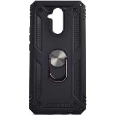 Kip GSM Huawei Mate 20 Lite Kılıf Zore Vega Tank  Sert  Yüzüklü Standlı Zırh Koruma Kapak