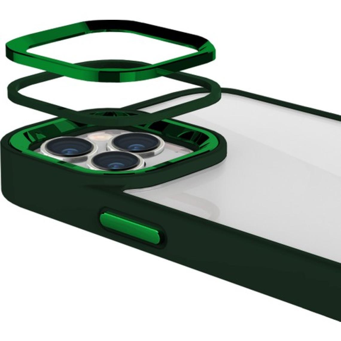Buff iPhone 14 Pro Max New Air Bumper Kılıf Green