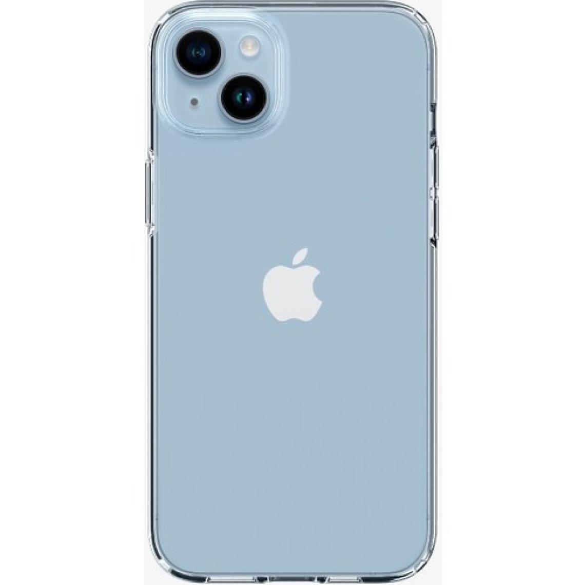 Spigen iPhone 14 Plus Kılıf Liquid Crystal 4 Tarafı Tam Koruma Crystal Clear - ACS04887