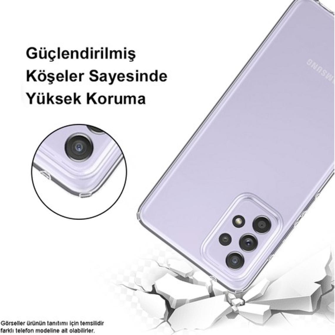 Kzy Xiaomi Poco X3 Nfc ile Uyumlu Kapak 1mm Süper Silikon Şeffaf Kılıf