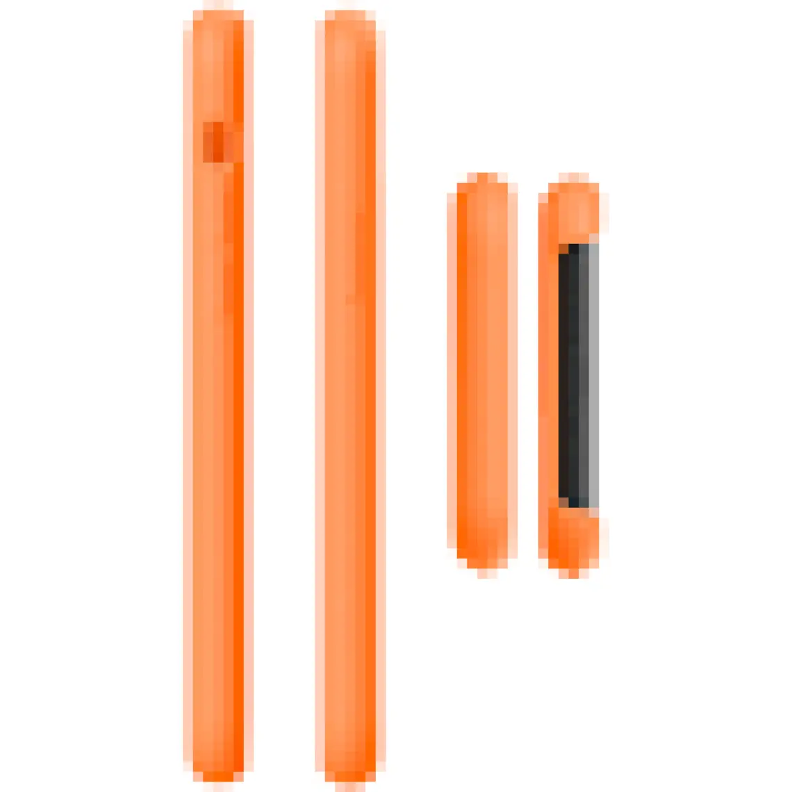 Buff iPhone 11 Rubber Fit Kılıf Light Orange