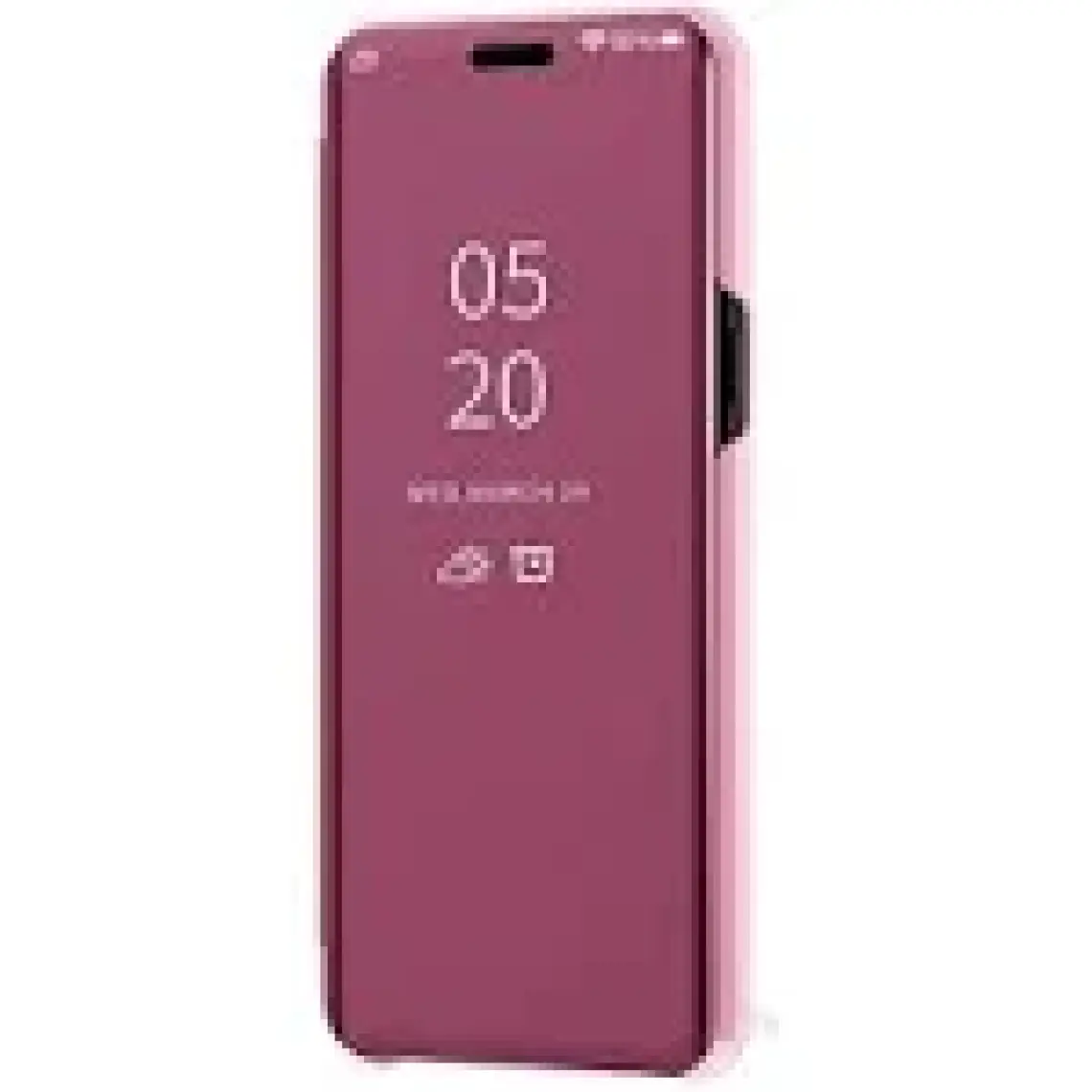 Smart Tech Samsung Galaxy A10 Aynalı Kapaklı Lüx Kılıf