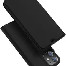 Dux Ducis Apple iPhone 12- 12 Pro Kılıf Kapaklı Flip Cover Kılıf Skin Pro Series Kılıf AL-33940 Siyah