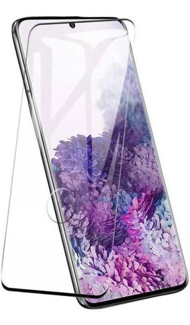 kavim Galaxy S20 Ultra kavim Kavisli Full Yapışkanlı Cam Ekran Koruyucu