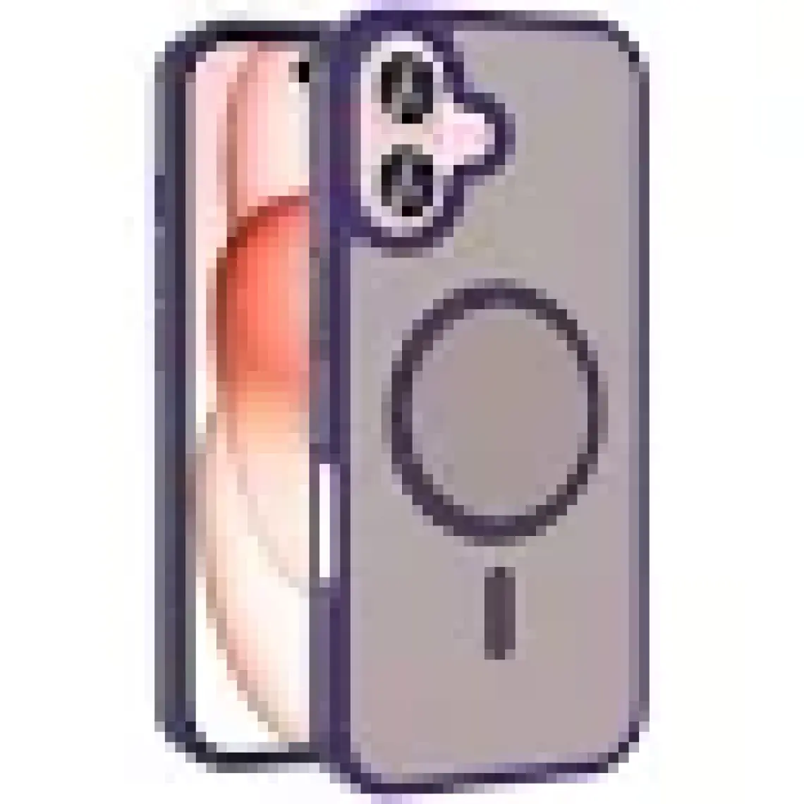 Apple iPhone 16 Kılıf Magsafe Şarj Özellikli Mat Arka Yüzey Zore Sio Kapak