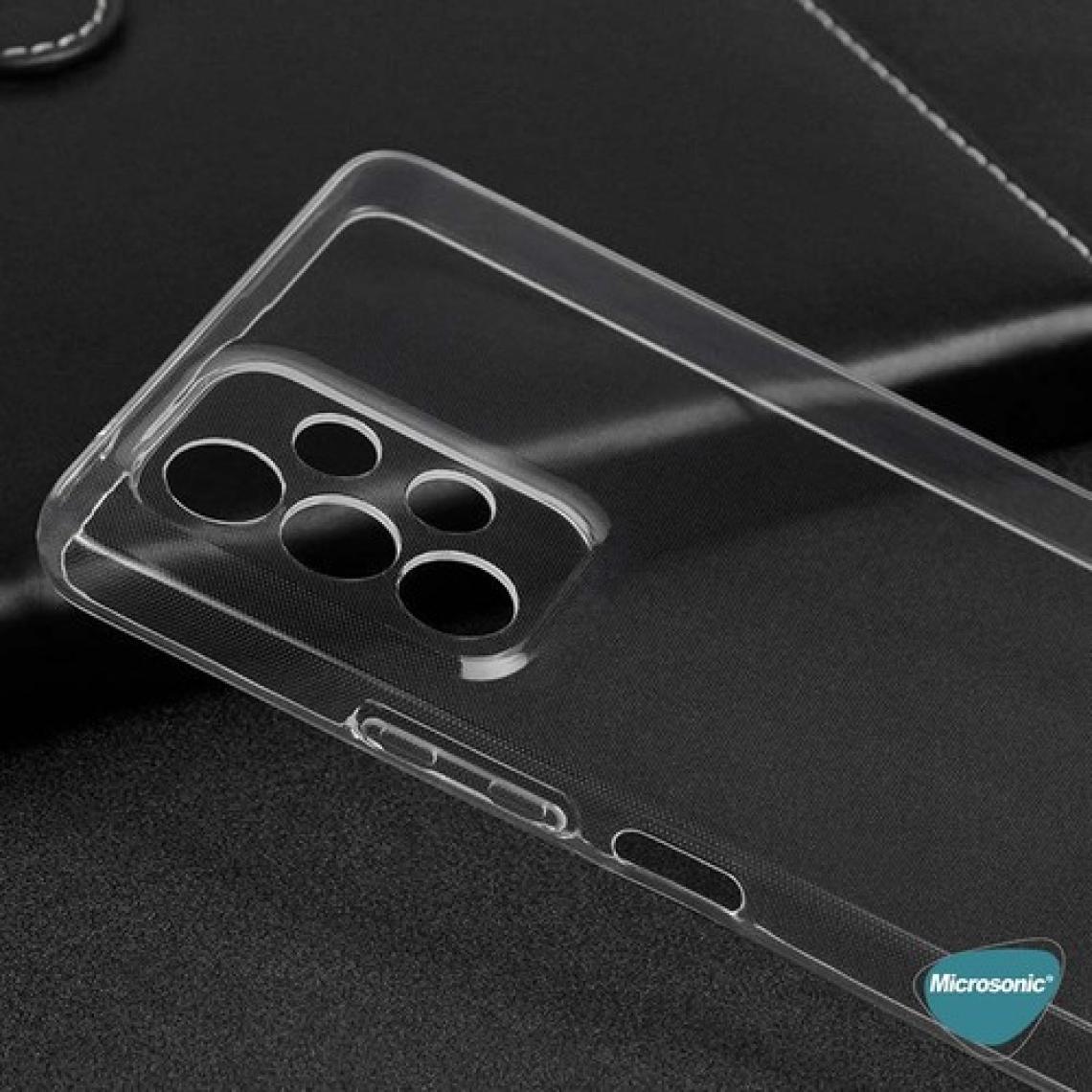 Microsonic Samsung Galaxy A33 5g Kılıf Transparent Soft Şeffaf