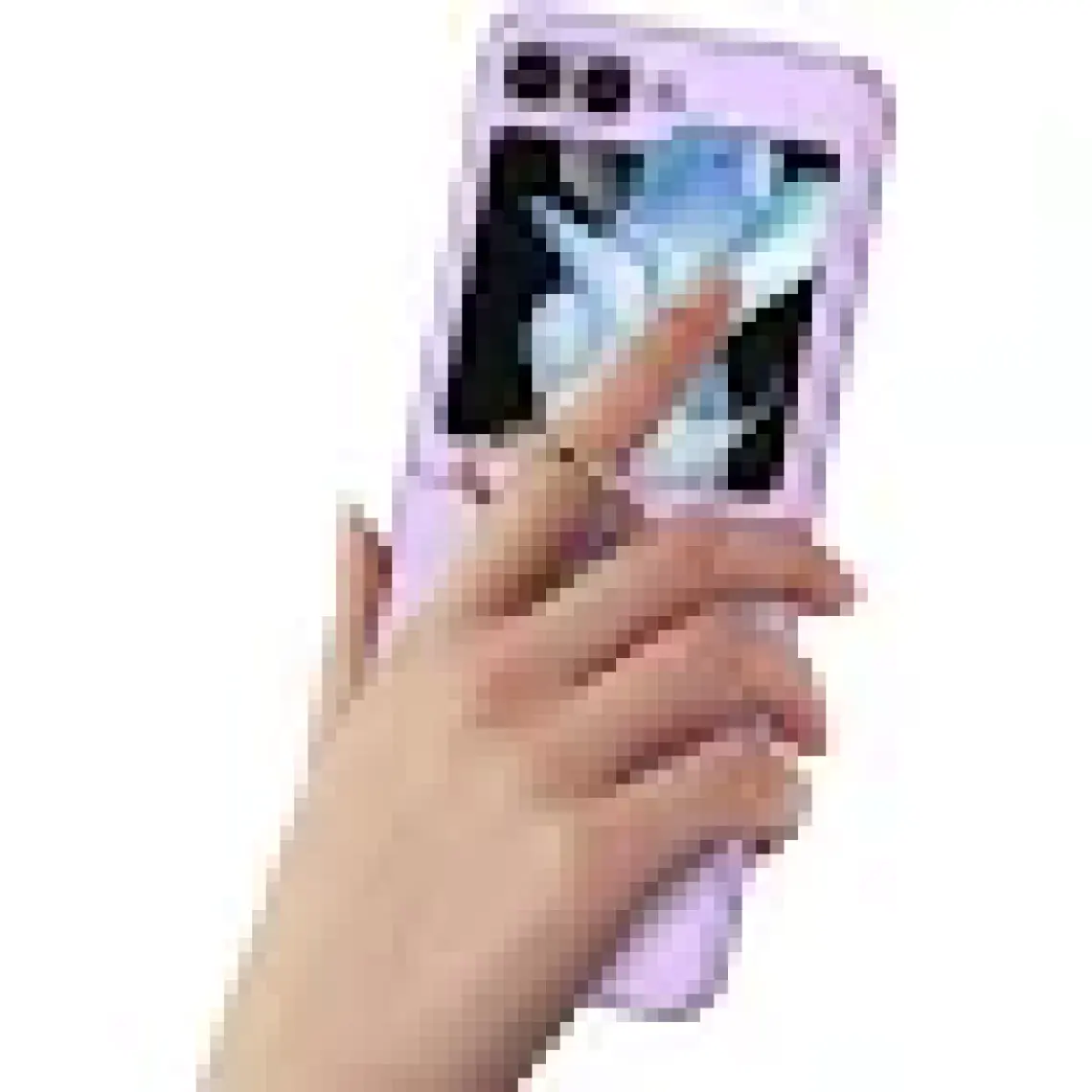 Heptek İletişim Samsung Galaxy Z Flip 5 Kılıf Mat Dokulu Ultra Ince Yapılı Kapak (Flip Rink)
