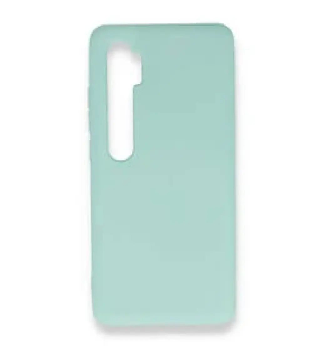 Happycase Xiaomi Mi Note 10 Lite Kılıf Nano Içi Kadife  Silikon - Turkuaz