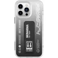 Skinarma iPhone 14 Pro Max Uyumlu Kılıf Skinarma Standlı Şeffaf Tasarımlı Taihi Kobai Kapak