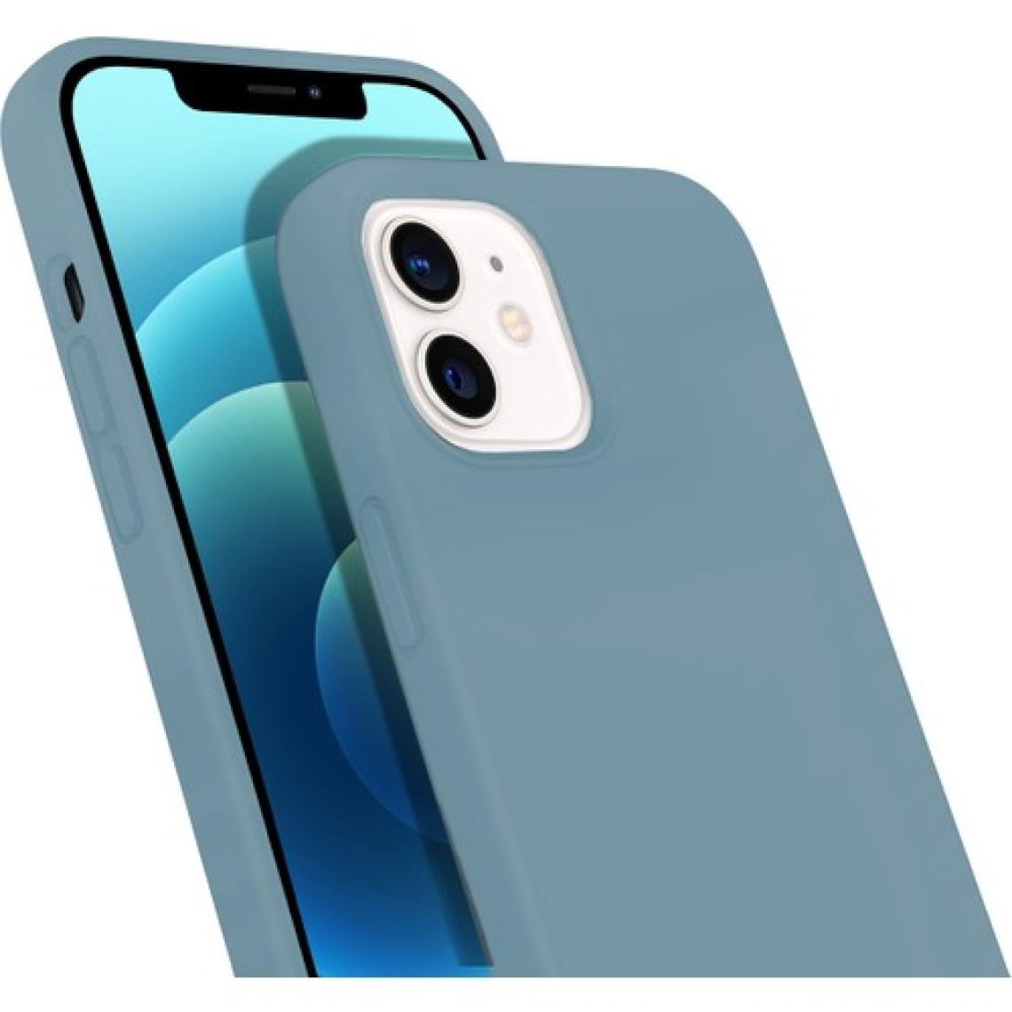 Buff Apple Iphone 12 Mini Rubber S Kılıf Ice Blue