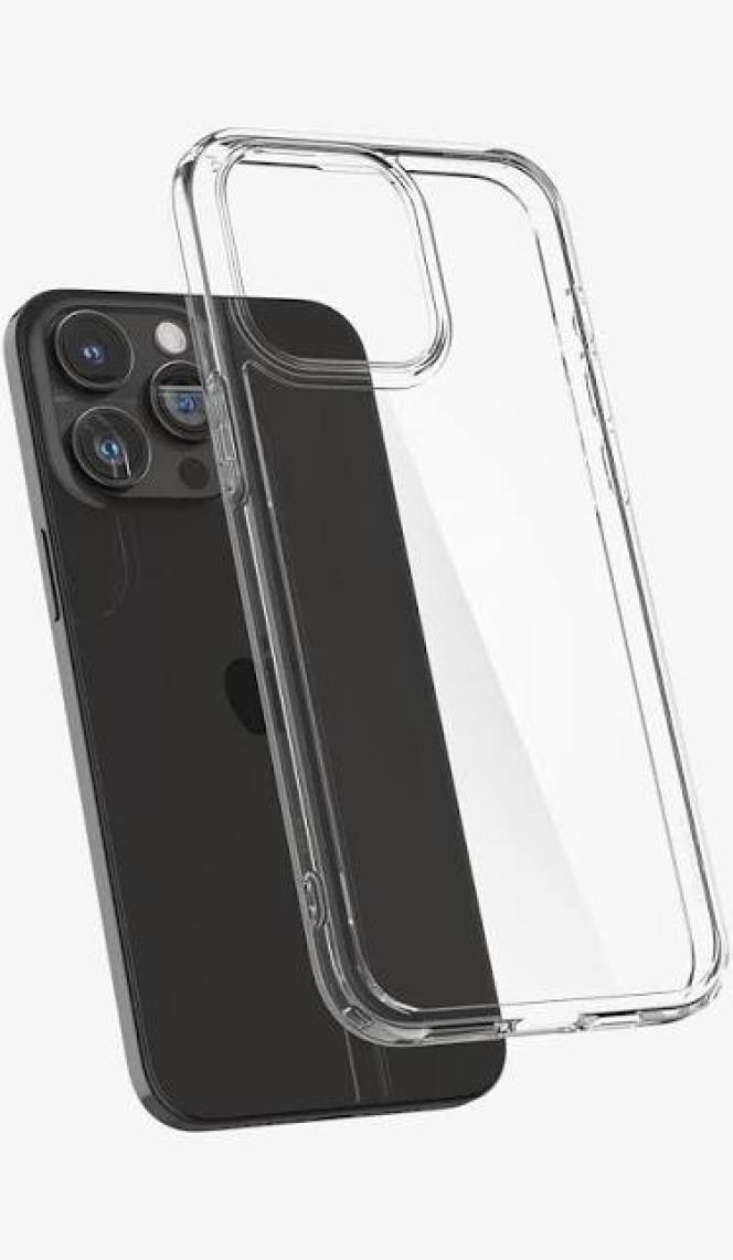 Spigen iPhone 15 Pro Kılıf Ultra Hybrid Crystal Clear - ACS06707