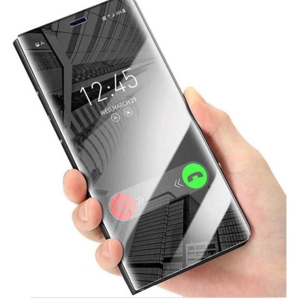 Smart Tech Samsung Galaxy S10 Aynalı Kapaklı Lüx Kılıf