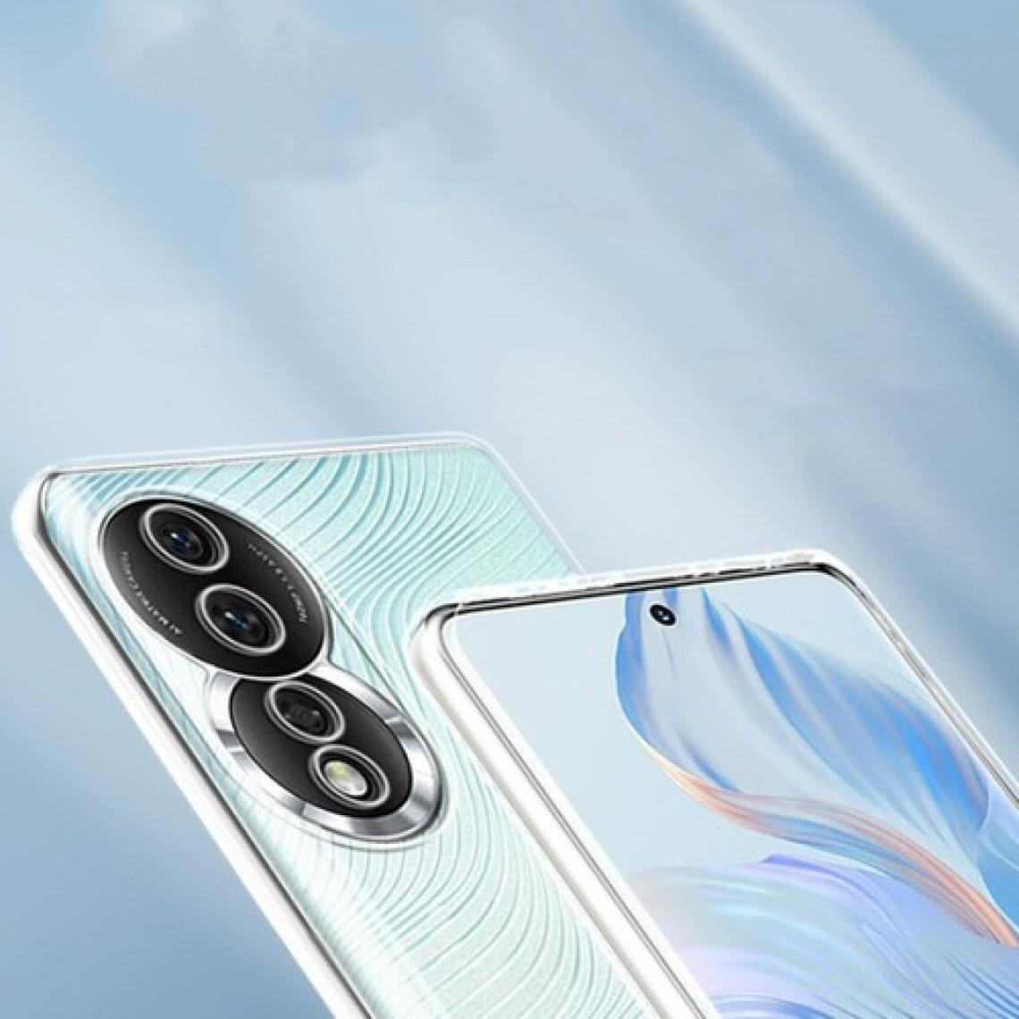Kny Huawei Honor 90 Kılıf Ultra Ince Şeffaf Kamera Korumalı Silikon