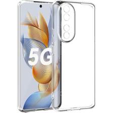 Kny Huawei Honor 90 Kılıf Ultra Ince Şeffaf Kamera Korumalı Silikon