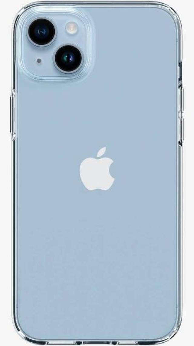 Spigen iPhone 14 / 13 Kılıf Liquid Crystal 4 Tarafı Tam Koruma Crystal Clear - ACS05033