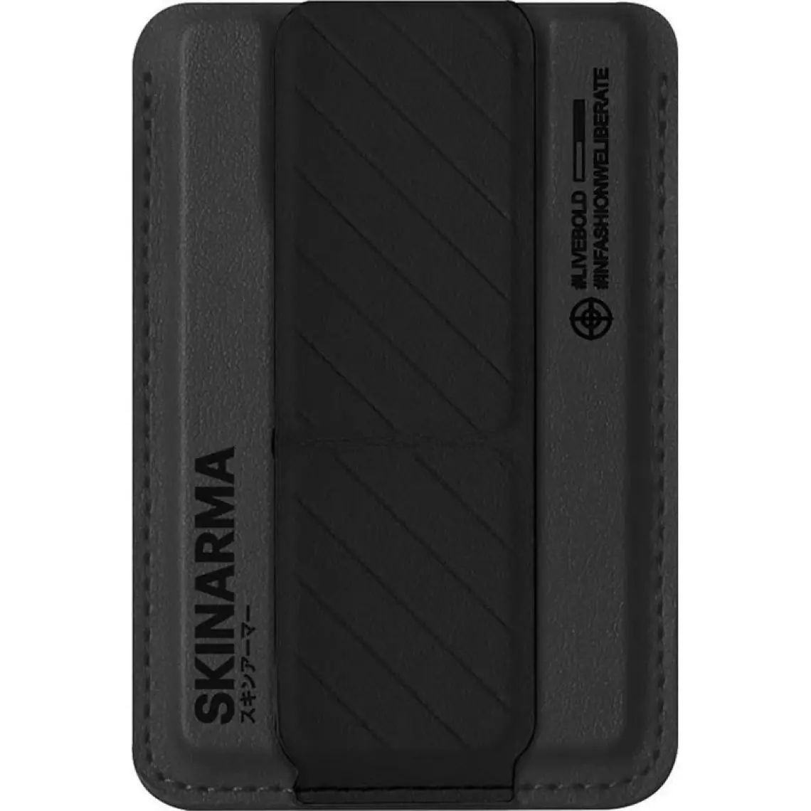 Skinarma Magsafe Şarj Özellikli Kavrama Standlı Kartlık Skinarma Kado Füme