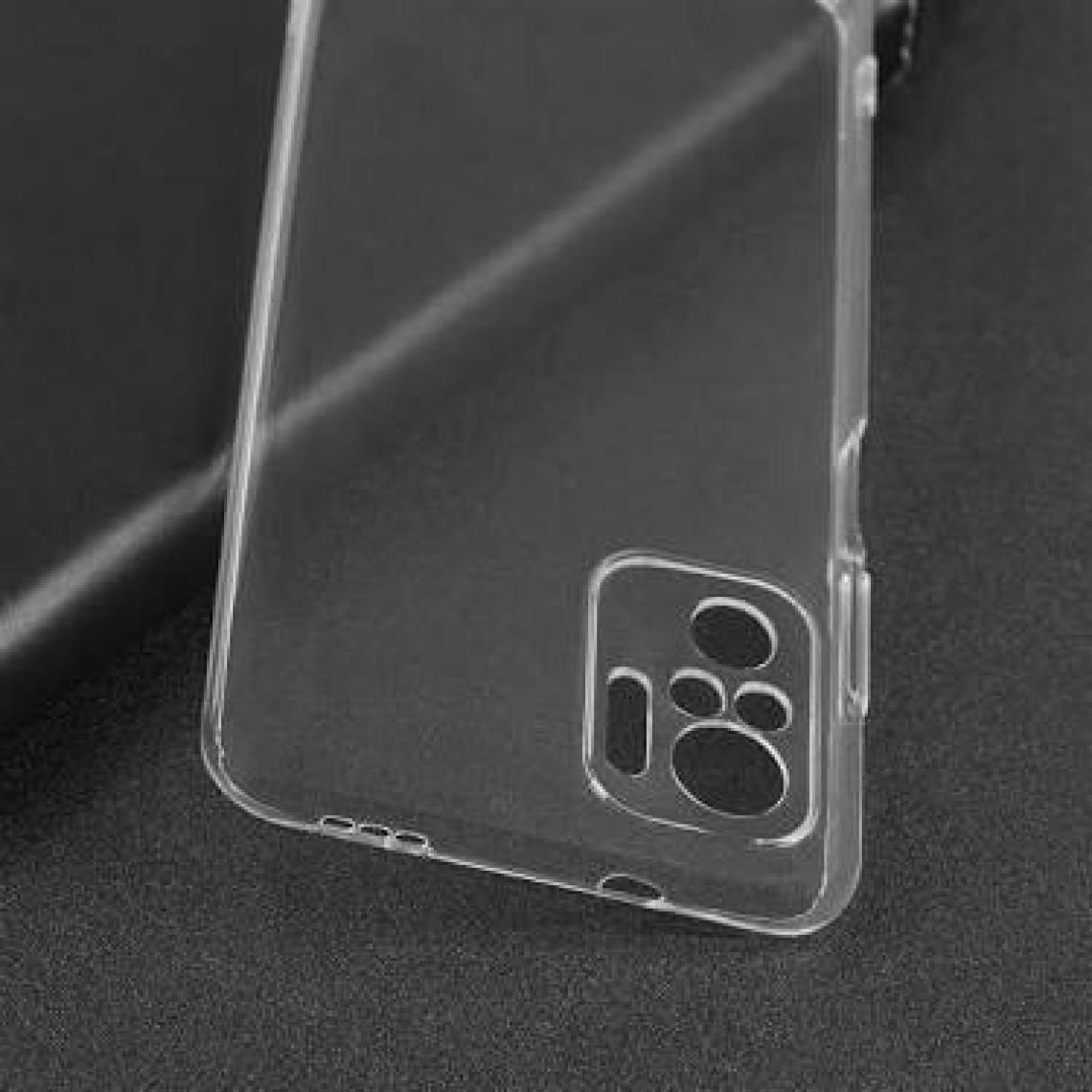 Case 4U Xiaomi Redmi Note 10 Pro Kılıf Süper Silikon Şeffaf