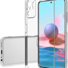 Case 4U Xiaomi Redmi Note 10 Pro Kılıf Süper Silikon Şeffaf