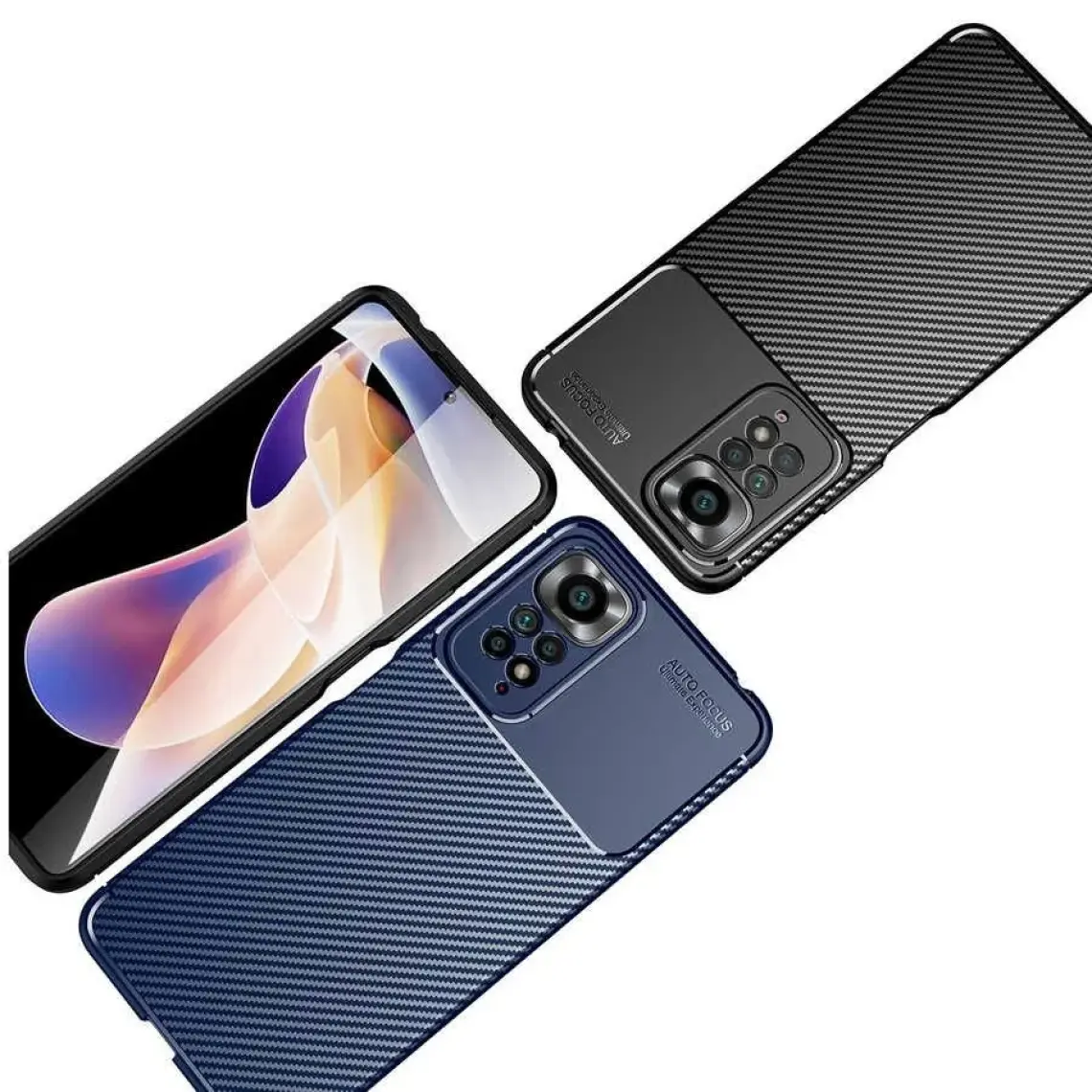 ZORE Xiaomi Redmi Note 12 Pro 4g Kılıf Negro Silikon Kapak-Siyah