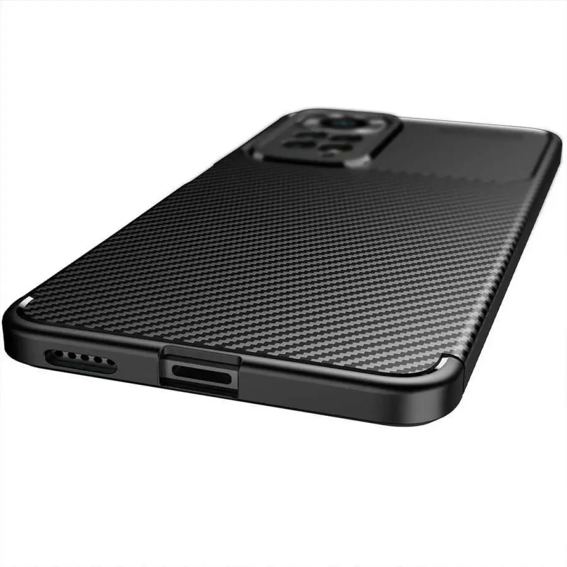 ZORE Xiaomi Redmi Note 12 Pro 4g Kılıf Negro Silikon Kapak-Siyah