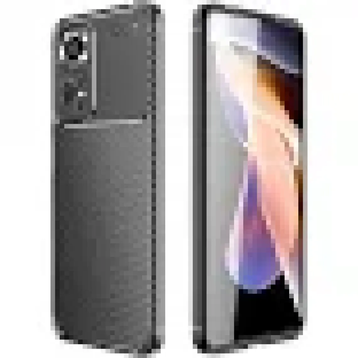 ZORE Xiaomi Redmi Note 12 Pro 4g Kılıf Negro Silikon Kapak-Siyah