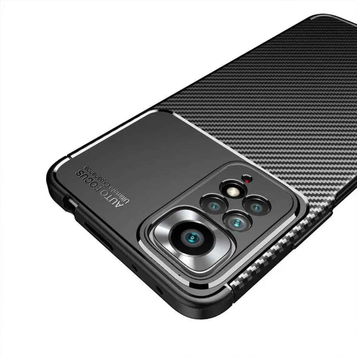 ZORE Xiaomi Redmi Note 12 Pro 4g Kılıf Negro Silikon Kapak-Siyah