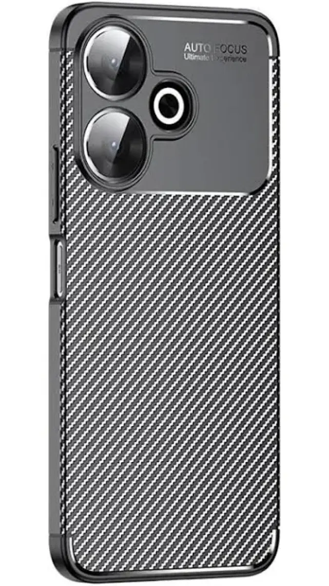 ZORE Xiaomi Redmi 13 4g Kılıf Negro Silikon Kapak-Siyah