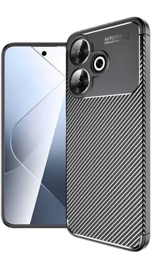 ZORE Xiaomi Redmi 13 4g Kılıf Negro Silikon Kapak-Siyah