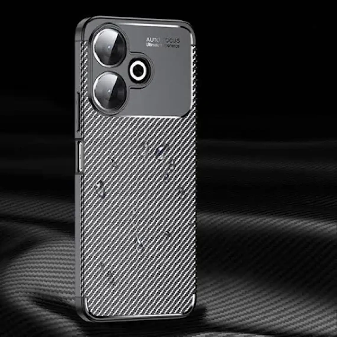 ZORE Xiaomi Redmi 13 4g Kılıf Negro Silikon Kapak-Siyah