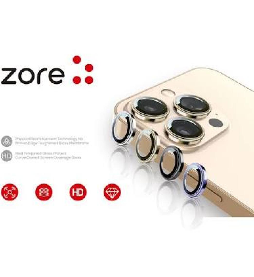 Heptek İletişim Apple iPhone 15 Pro Safir Kamera Lens Koruyucu (Kolay Takma Aparatlı) Cl-12