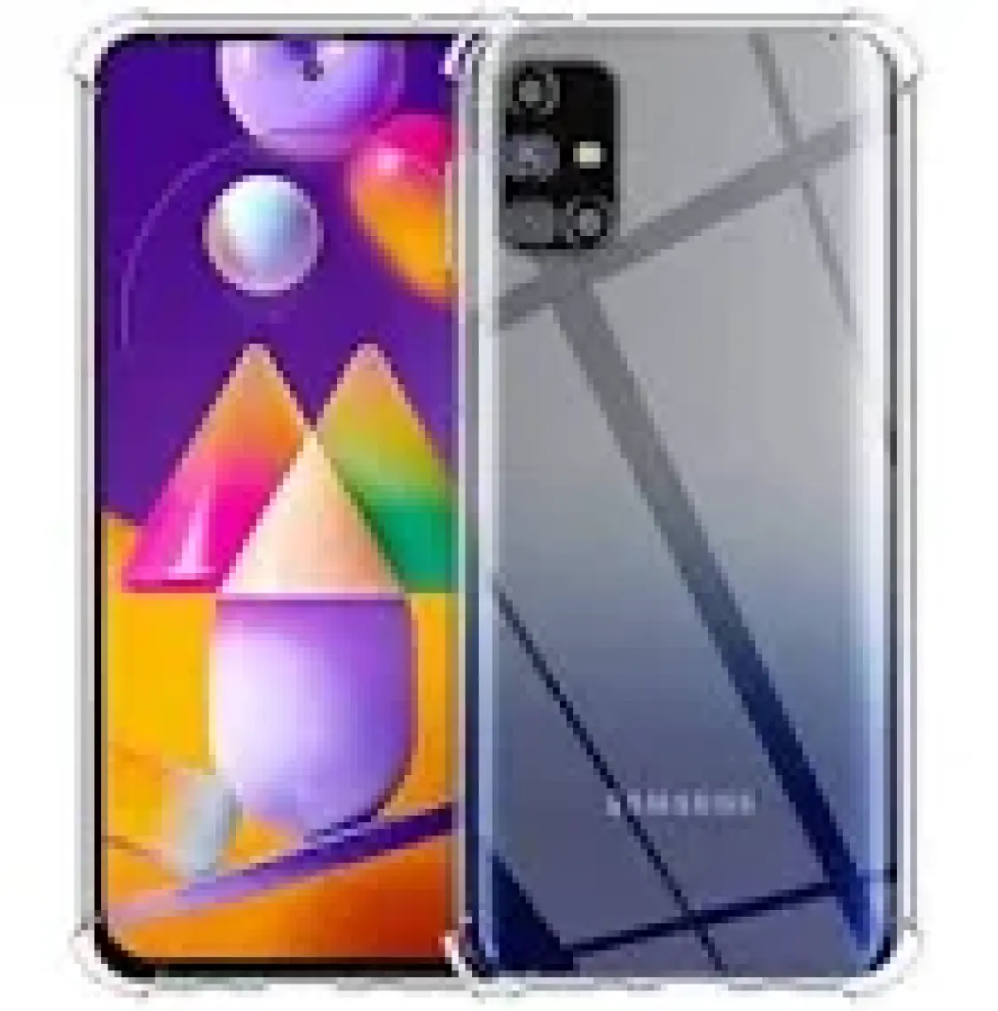 HappyCase Samsung Galaxy M31S Kılıf Olex Tpu Silikon