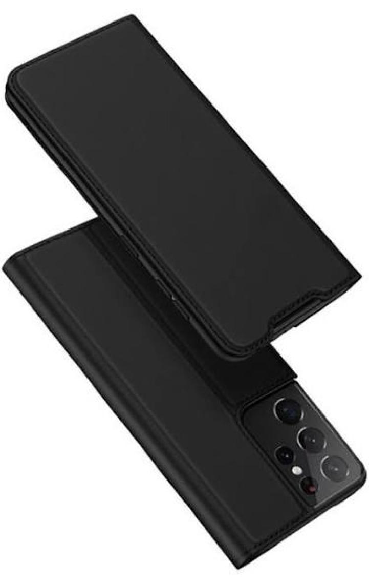 Dux Ducis Sm Galaxy S21 Ultra Kılıf Flip Cover Kılıf Skinpro Seri