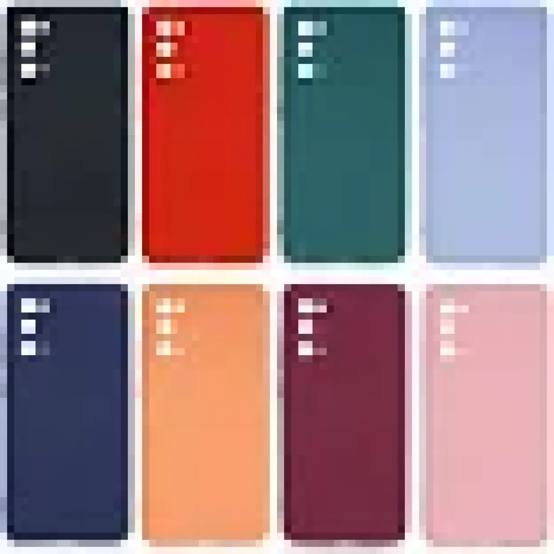 Case 4U S20 Fe Kılıf Kamera Korumalı Içi Kadife Logosuz Mara Lansman Silinebilir Kılıf Mor