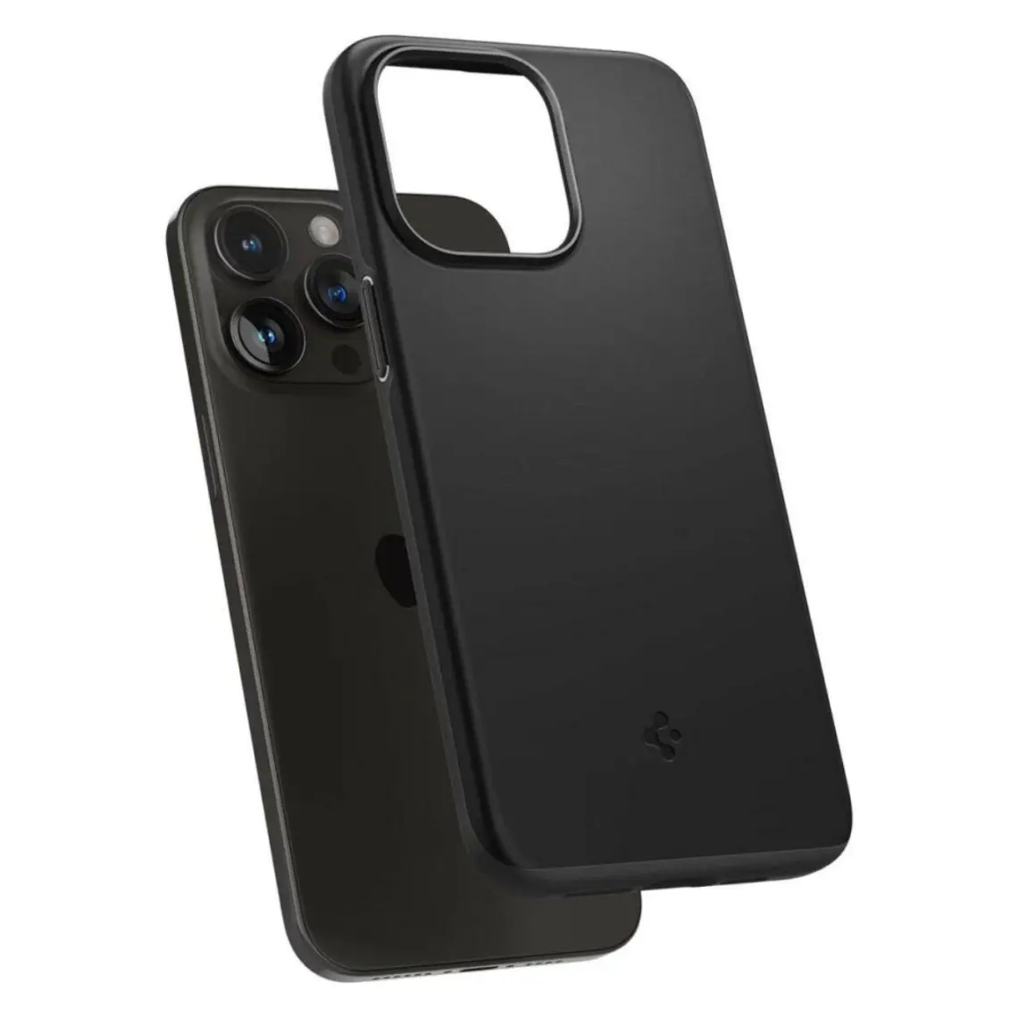 Spigen iPhone 15 Pro Kılıf Thin Fit Black - ACS06686