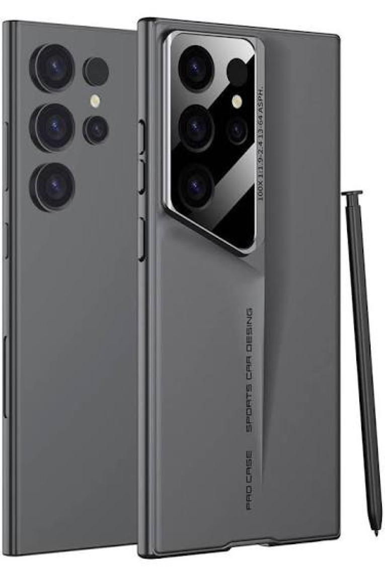 Heptek İletişim Samsung Galaxy S23 Ultra Kılıf Ultra Ince Kamera Korumalı Sert Rubber Kapak (Procase)