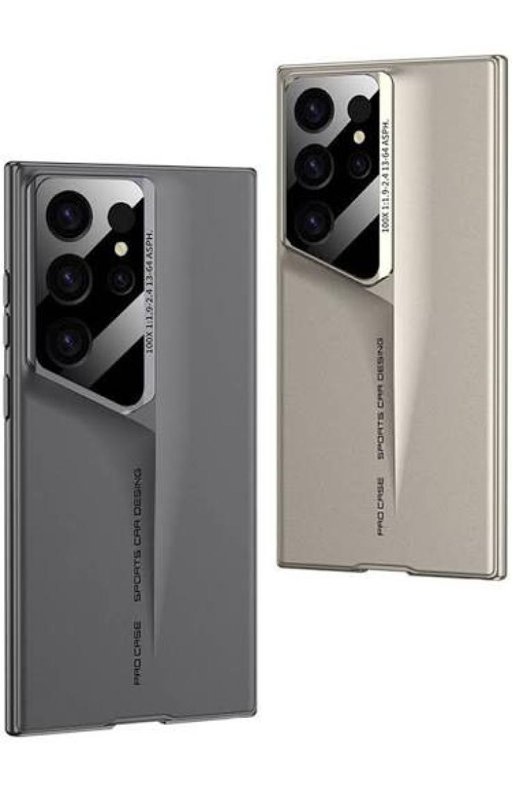 Heptek İletişim Samsung Galaxy S23 Ultra Kılıf Ultra Ince Kamera Korumalı Sert Rubber Kapak (Procase)