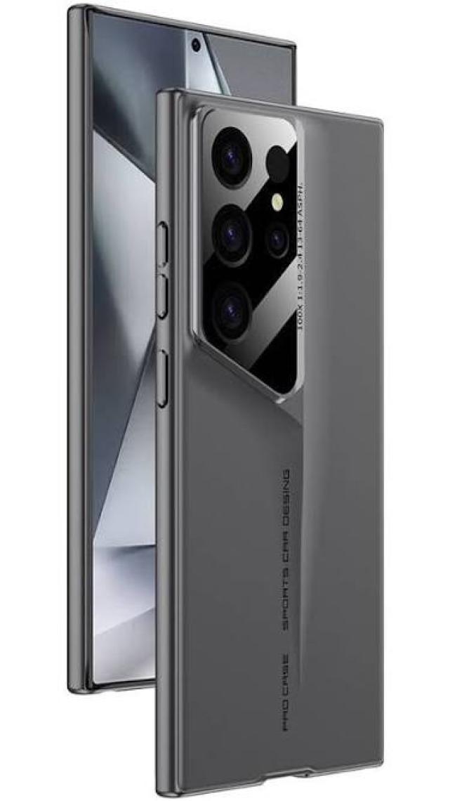 Heptek İletişim Samsung Galaxy S23 Ultra Kılıf Ultra Ince Kamera Korumalı Sert Rubber Kapak (Procase)