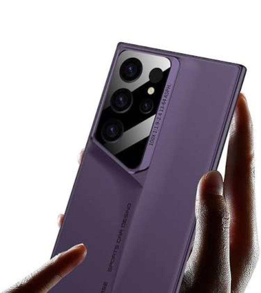 Heptek İletişim Samsung Galaxy S23 Ultra Kılıf Ultra Ince Kamera Korumalı Sert Rubber Kapak (Procase)