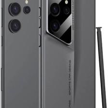 Heptek İletişim Samsung Galaxy S23 Ultra Kılıf Ultra Ince Kamera Korumalı Sert Rubber Kapak (Procase)