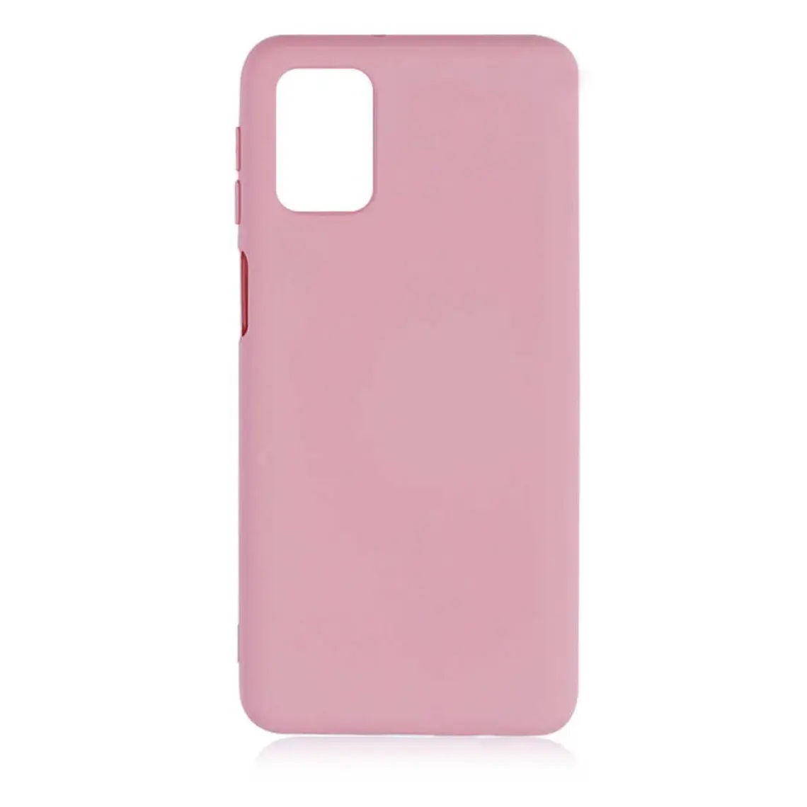 Case 4U M31S Kılıf Kamera Korumalı Içi Kadife Logosuz Mara Lansman Silinebilir Kılıf Açık Pembe