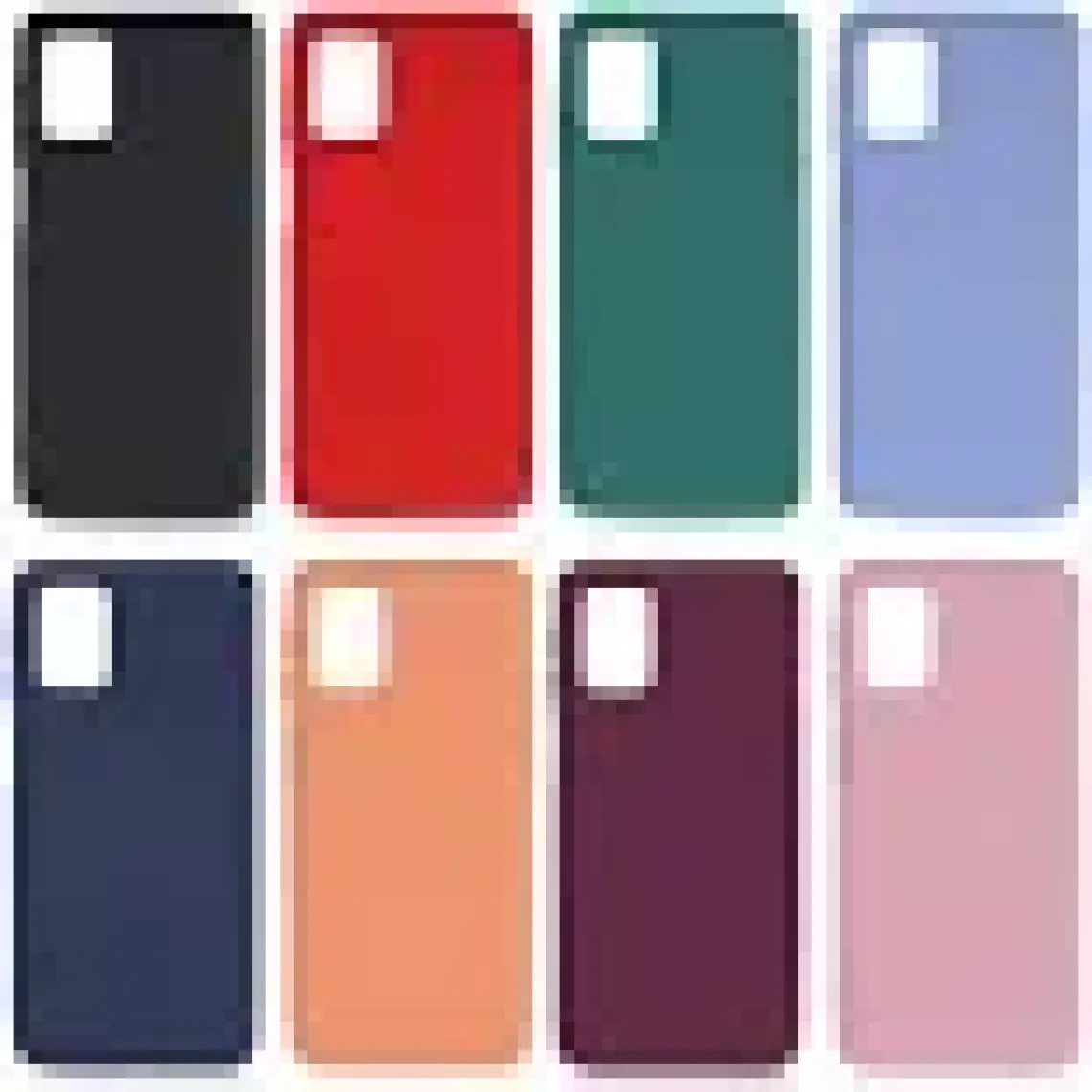 Case 4U M31S Kılıf Kamera Korumalı Içi Kadife Logosuz Mara Lansman Silinebilir Kılıf Açık Pembe